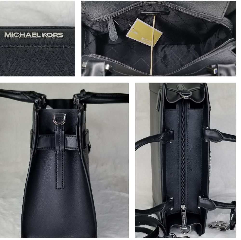 Michael Kors 3 SET DESIGNER BAG WALLET POM - Picture 6 of 11